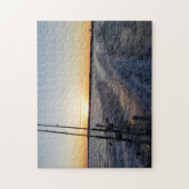 ランドスケープベイ魚釣り水ジグソーパズル ジグソーパズル (縦)