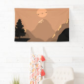 ランドスケープマウンテンナチュラル 横断幕 (インサイチュ)