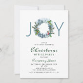 ランドスケープリース企業のクリスマスホリデーパーティー 招待状 (正面)