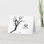 ランドスケープ不気味ハロウィーンカード カード (裏面)