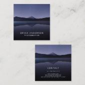 ランドスケープ写真 スクエア名刺