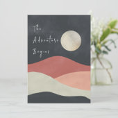 ランドスケープ山ザアドベンチャー結婚の開始 招待状