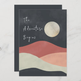 ランドスケープ山ザアドベンチャー結婚の開始 招待状