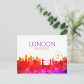 ランドスケープ市内表示 |イギリス、ロンドン ポストカード (スタンド正面)