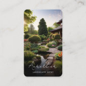 ランドスケープ建築家ガーデン専門グリーン 名刺 (正面)