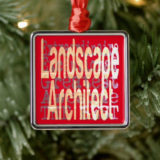 ランドスケープ建築家並外 メタルオーナメント (ツリー)