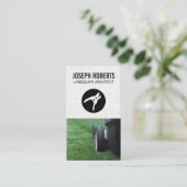 ランドスケープ建築家 |トリマー |ローンモア 名刺 (スタンド正面)