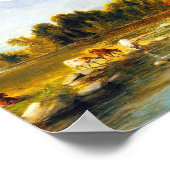 ランドスケープ絵画アートズバイアッシャー・ブラウン・デュラン ポスター (角)