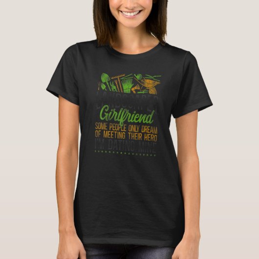 ランドスケープ造園ランドスケープ建築家ガールリ Tシャツ (正面)