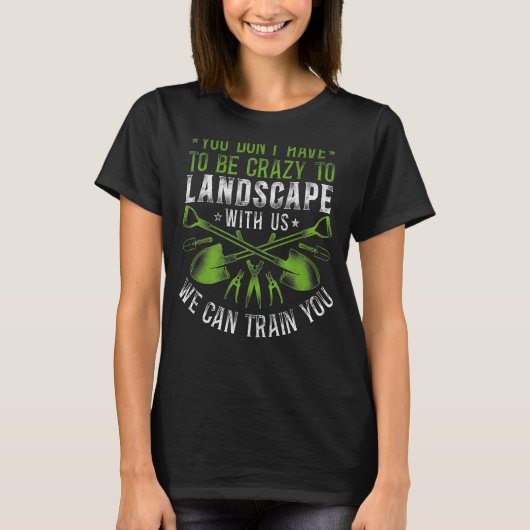 ランドスケープ造園ランドスケープ建築家ヴィンテージ Tシャツ (正面)