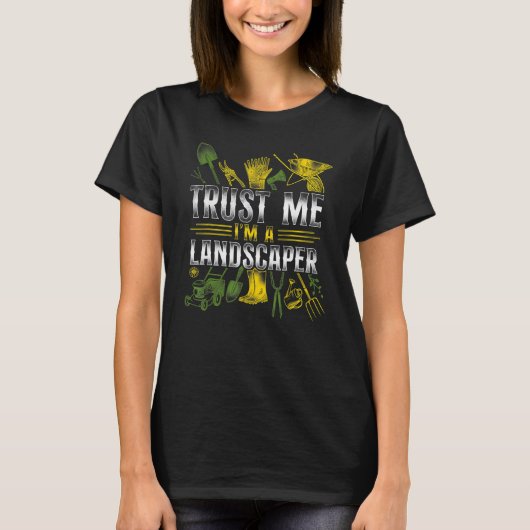 ランドスケープ造園ランドスケープ建築家ヴィンテージ Tシャツ (正面)