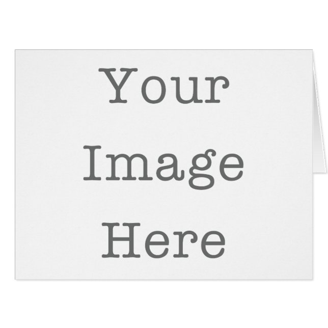 ランドスケープ8.5x11アニバーサリーカードパーソナライズされた- (正面横)