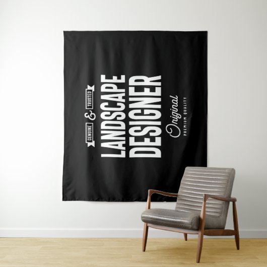 ランドスケープ・デザイナの役職のギフト タペストリー (インサイチュ)