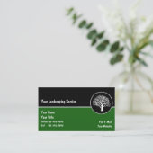 ランドスケープ・ビジネス・カード 名刺 (スタンド正面)