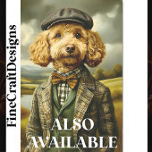 ランドスケープCG5デコページのプードル農家ポートレート 薄葉紙