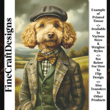 ランドスケープCG6デクページのプードル農家ポートレート