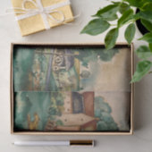 ランドスケープLimburgと馬Else Berg 薄葉紙 (ギフト)