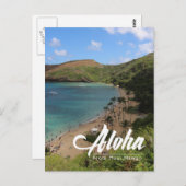 ランドスケープmauiハワイ葉書 ポストカード (正面/裏面)
