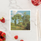 ランドスケープPaysage Frederic Bazille印象派 スタンダードカクテルナプキン (インサイチュ)