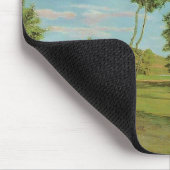 ランドスケープPaysage Frederic Bazille印象派 マウスパッド (コーナー)