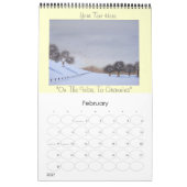 ランドスケーユニークズ犬の写真はまだ生きている2022 カレンダー (2月 2027)