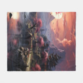 ランドスケー日本のトアートフリースブランケット フリースブランケット (正面(横))