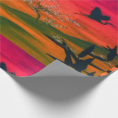 ランドスケー日本のトアートラッピング紙 ラッピングペーパー (角)