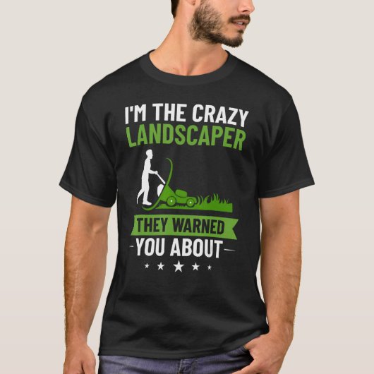 ランドスケー気にパー芝芝刈機2 Tシャツ (正面)
