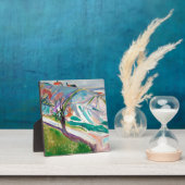 ランドスケー絵画ズエドワードムンク フォトプラーク (インサイチュ)