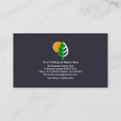 ランドスケ芸術的ープツリーサンドゥードルガーデンサービス 名刺 (裏面)