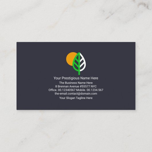 ランドスケ芸術的ープツリーサンドゥードルガーデンサービス 名刺 (裏面)