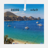 ランドズエンド、カボサンルーカスガラスオーナメント ガラスオーナメント (裏面)