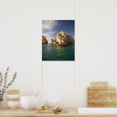 ランドズエンド、バハCabo San Lucasの近くのアーチ ポスター (キッチン)