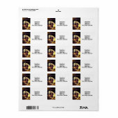 ランドセルの馬 ラベル (フルシート)