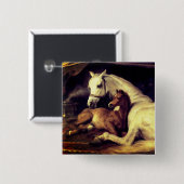 ランドセルの馬 缶バッジ (正面&裏面)