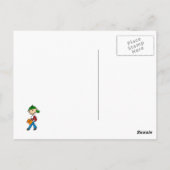 ランドセルを背負った少年 ポストカード (裏面)