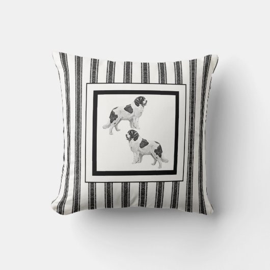 ランドセールニューファンドランド装飾用クッション クッション (正面)