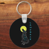 ランドバック – Wolf キーホルダー (正面)