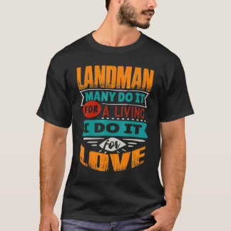 ランドマン引用文IアムエコーカーディオグラファーFor Love Tシャツ