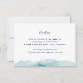 ランドマークウェディングレセプションカード 招待状 (正面)