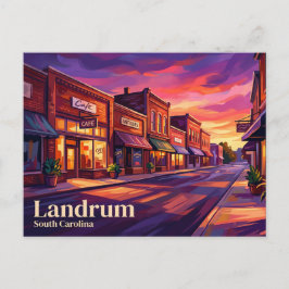 ランドラム歴史的ダウンタウンUSA ポストカード