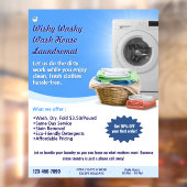 ランドリカスタマイズーンマット洗濯物取扱洗濯及び折り畳み ウィンドウサイン (シート2)