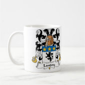 ランドリーの家紋 コーヒーマグカップ (左)