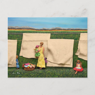 ランドリーはがき ポストカード