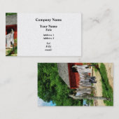 ランドリーぶら下がったズ・オンライン – プラチナ 名刺 (正面/裏面)