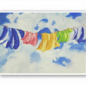 ランドリーアートクロースレイン シール (正面)