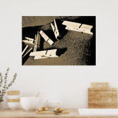 ランドリーアート ポスター (キッチン)