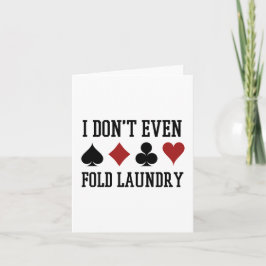 ランドリーカードを折りおもしろいトランプのポーカーする カード