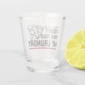 ランドリーカードを折りおもしろいトランプのポーカーする ショットグラス (裏面)