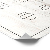 ランドリーガイド灰の木の外観 ポスター (角)